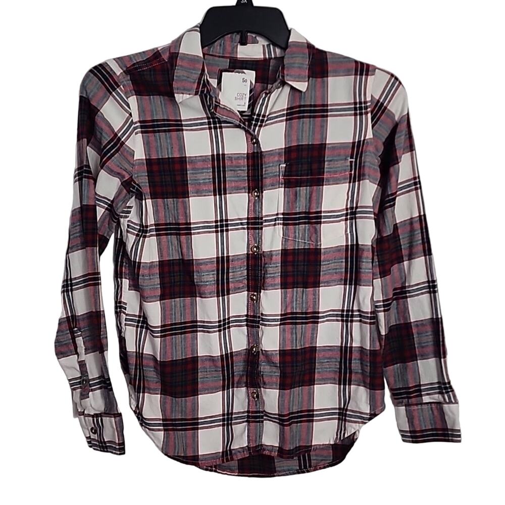SO Cozy Shirt Flannel, Small
